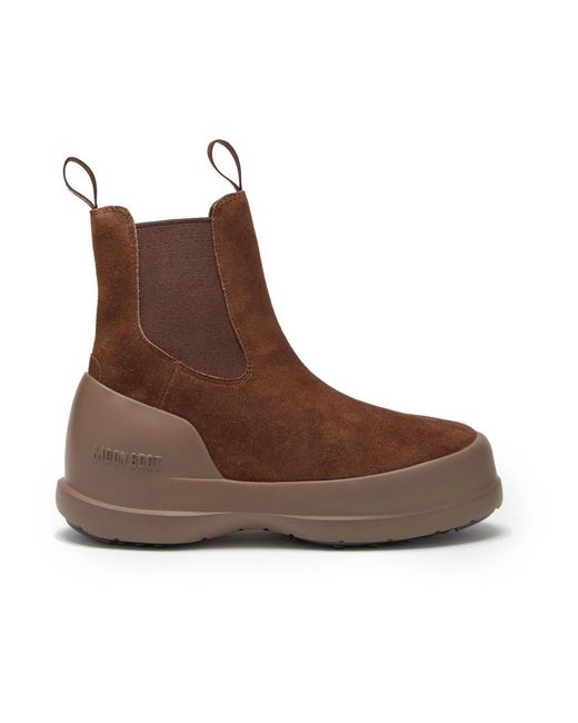 Moon Boot Brown Chelsea Luna