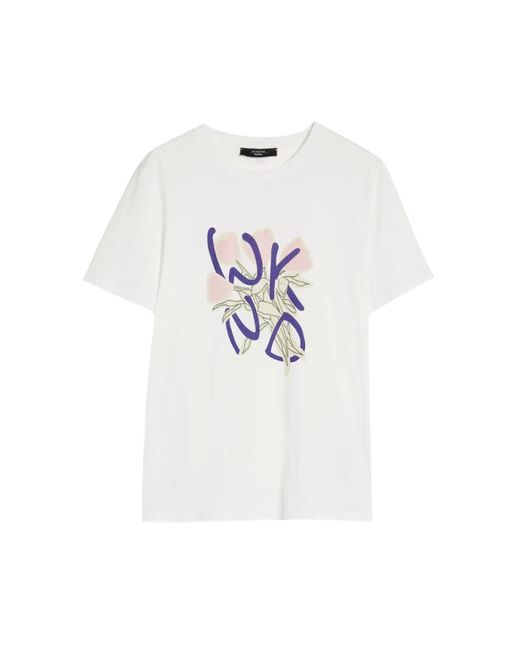 T-shirts Max Mara de color White