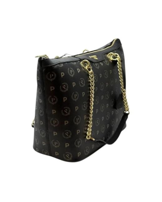 Pollini Black Tote Bags