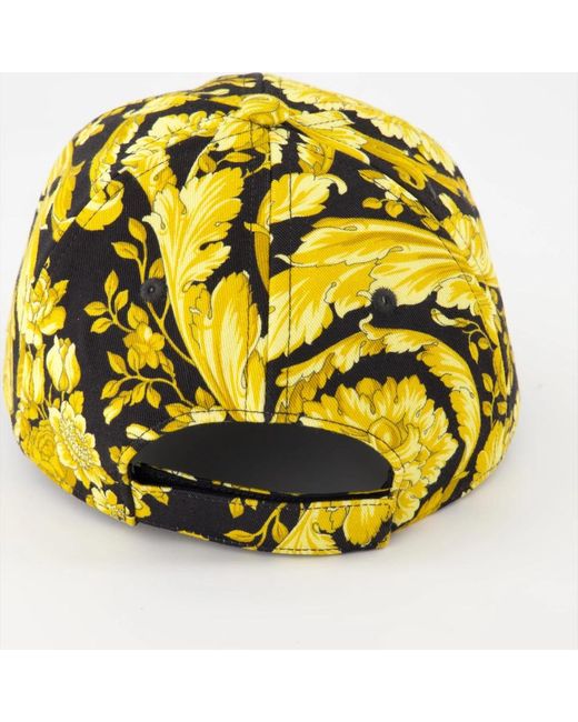 Accessories > hats > caps Versace pour homme en coloris Yellow