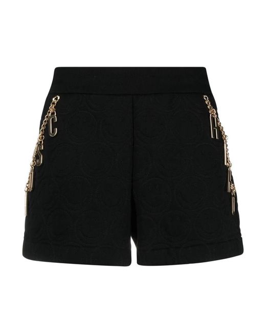 Moschino A-Line Shorts in het Black
