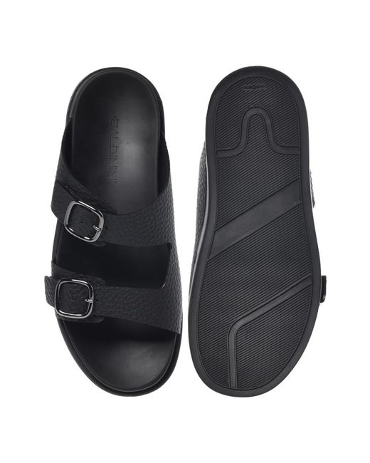 Baldinini Black Sliders for men