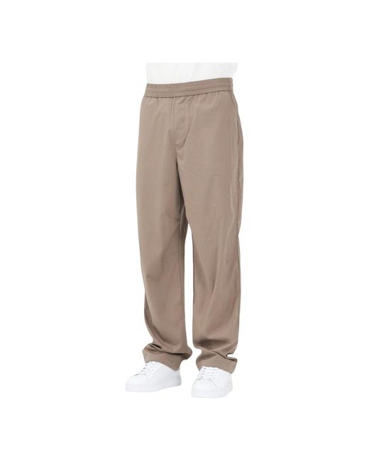 ARMANI EXCHANGE Natural Straight Trousers for men