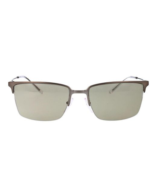 Emporio Armani Stylische sonnenbrille in Gray für Herren