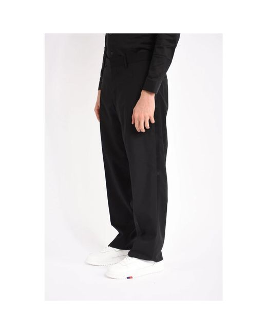 Tagliatore Black Suit Trousers for men