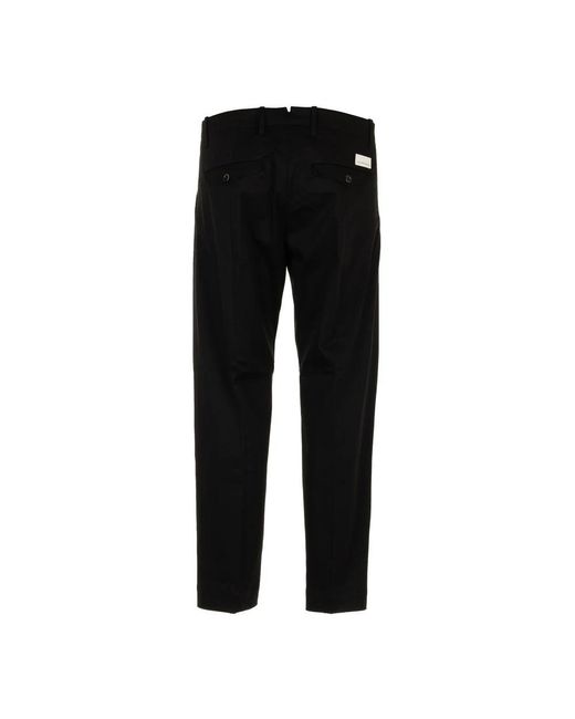 Nine:inthe:morning Black Slim-Fit Trousers for men
