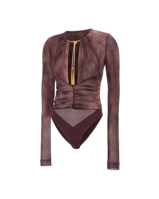 Elisabetta Franchi Body in het Brown