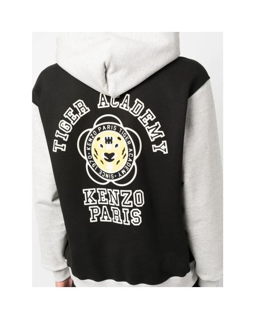 KENZO Black Hoodies for men