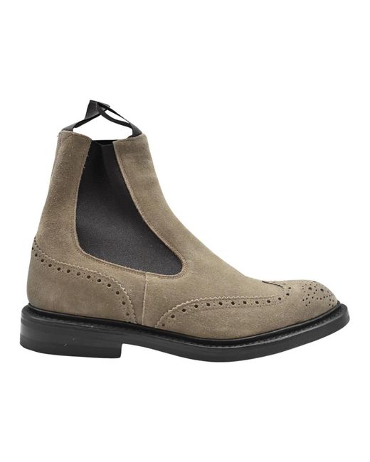 Tricker's Brown Chelsea Boots for men