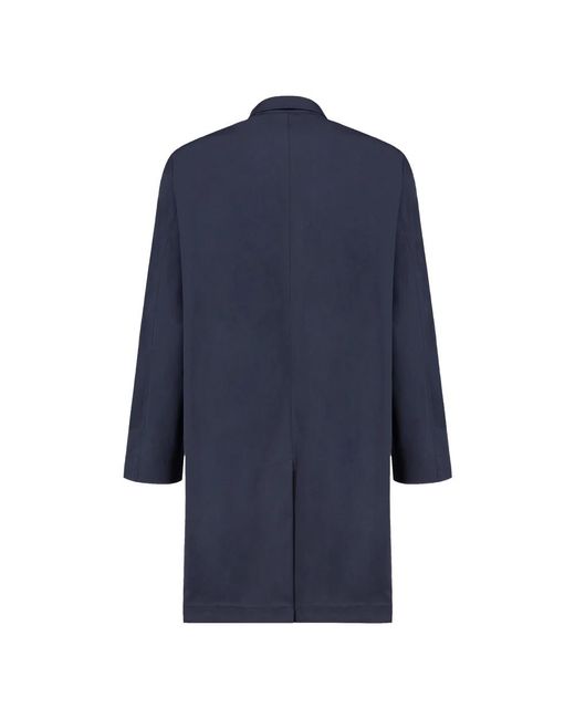 People Of Shibuya Blue Single-Breasted Coats for men