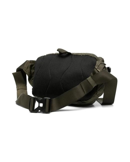 C P Company Green Bum Bags
