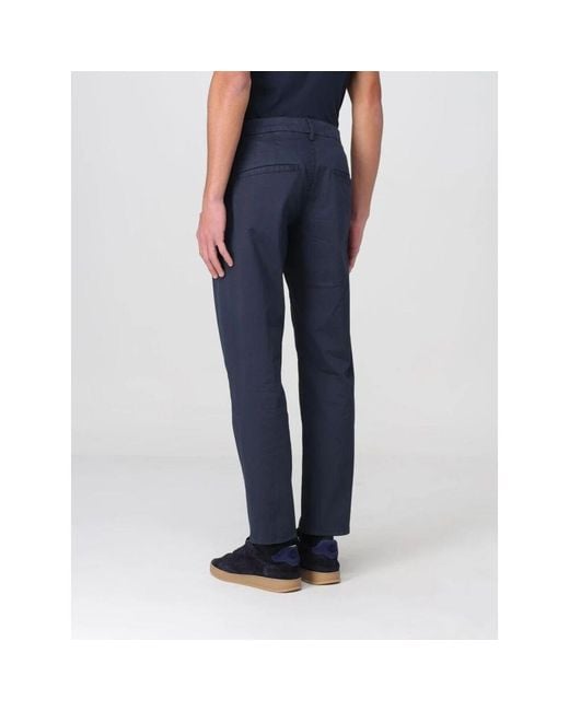 Straight Trousers Dondup de hombre de color Blue