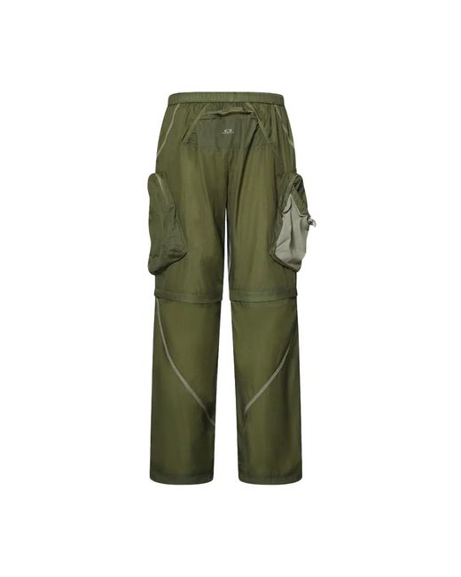 Oakley Green Straight Trousers for men