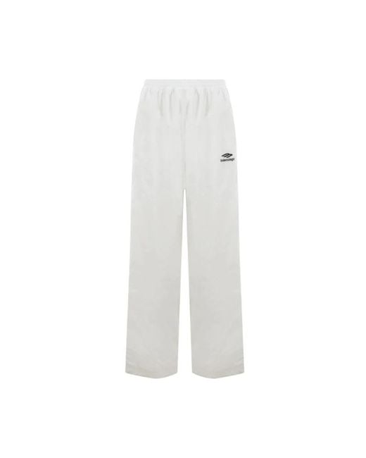 Balenciaga White Sweatpants