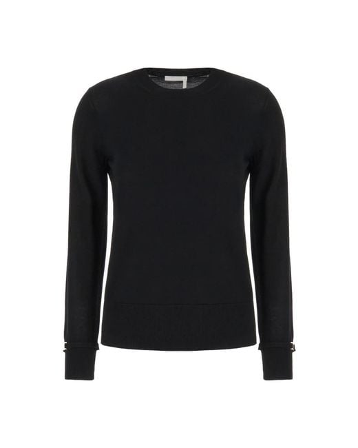 Chloé Black Round-Neck Knitwear