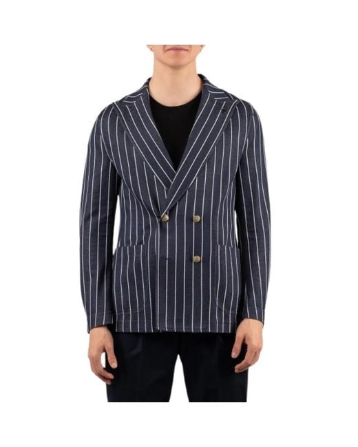 Paoloni Black Blazers for men