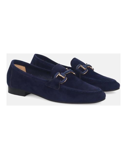 BELLE VIE Blue Loafers