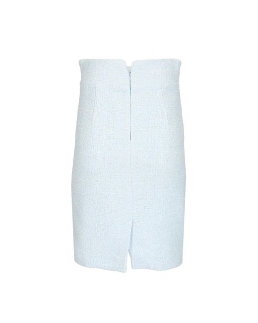 Tagliatore Blue Pencil Skirts