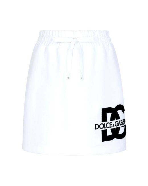 Short Skirts di Dolce & Gabbana in White