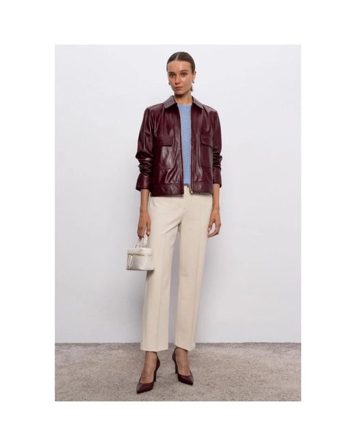 Max Mara Blue Round-Neck Knitwear