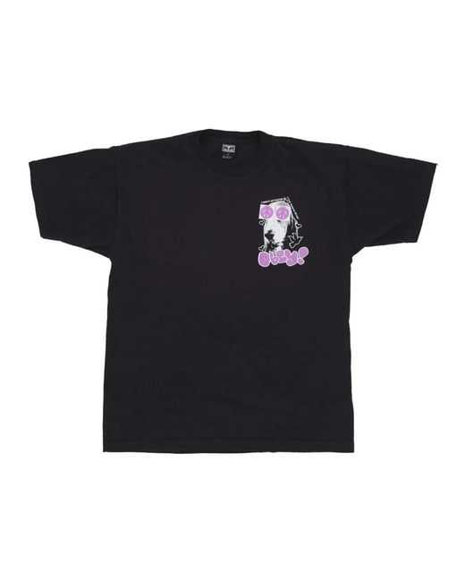 Obey T-Shirts in het Black voor heren