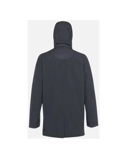 Geox Blue Parkas for men