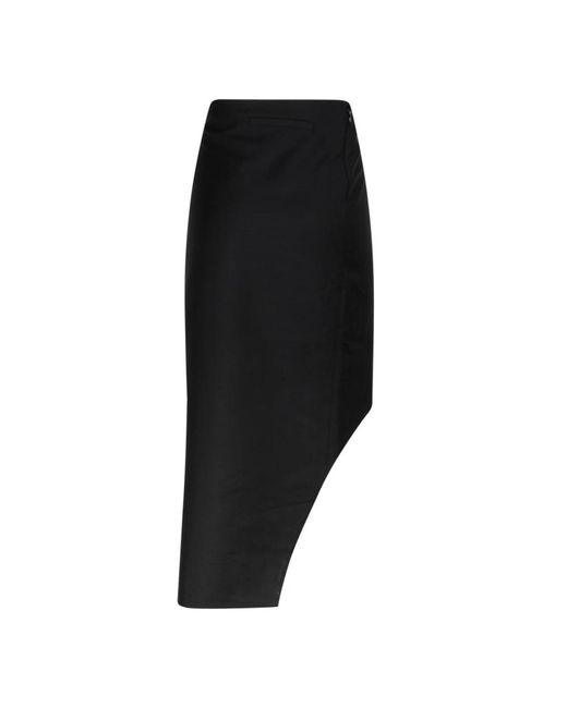 Givenchy Black Midi Skirts