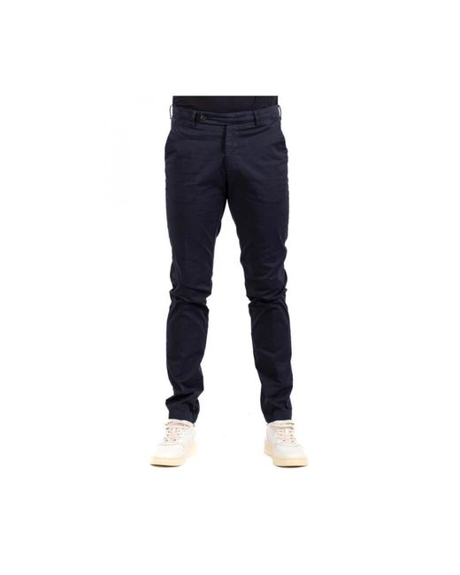 Berwich Blue Chinos for men