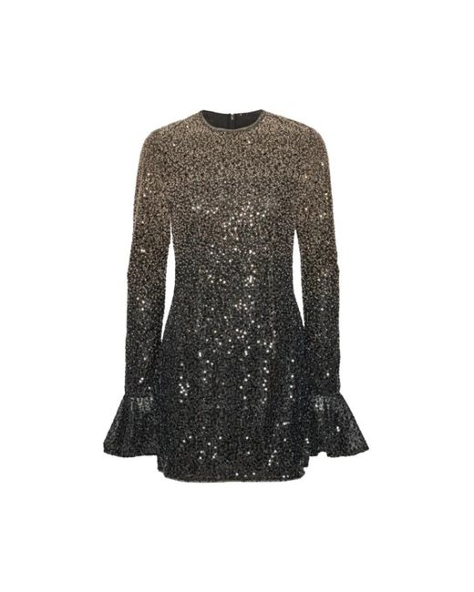 ROTATE BIRGER CHRISTENSEN Gray Party Dresses