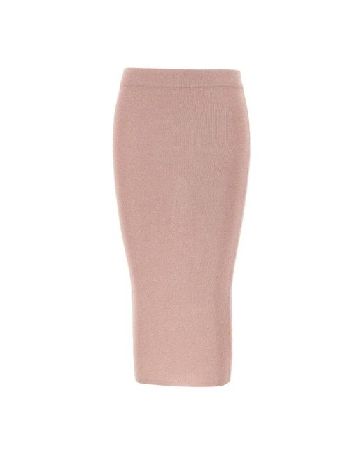 Kangra Pink Midi Skirts