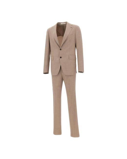 Tagliatore Natural Single Breasted Suits for men