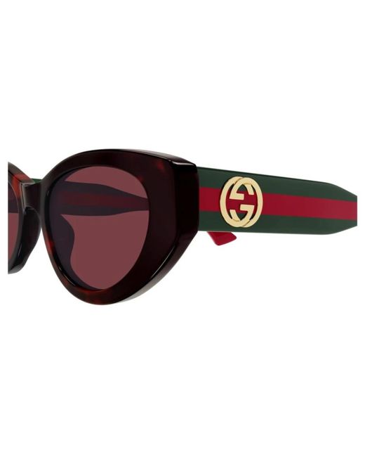 Gucci Red Sunglasses