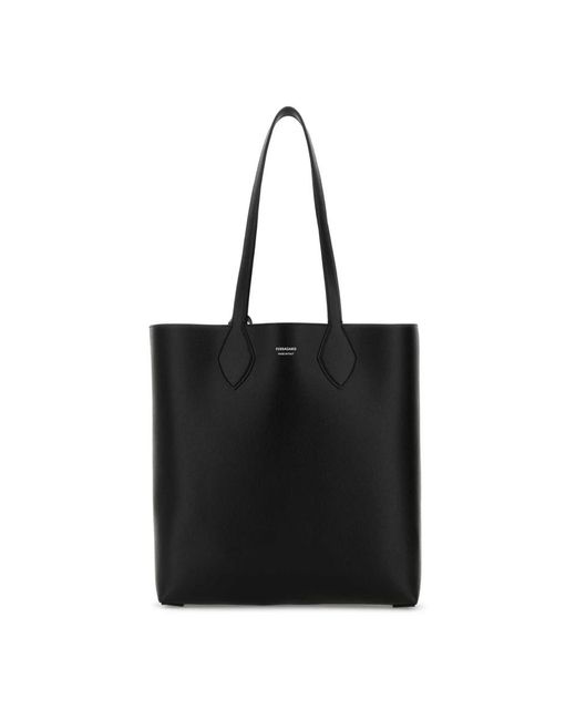 Ferragamo Tote Bags in het Black