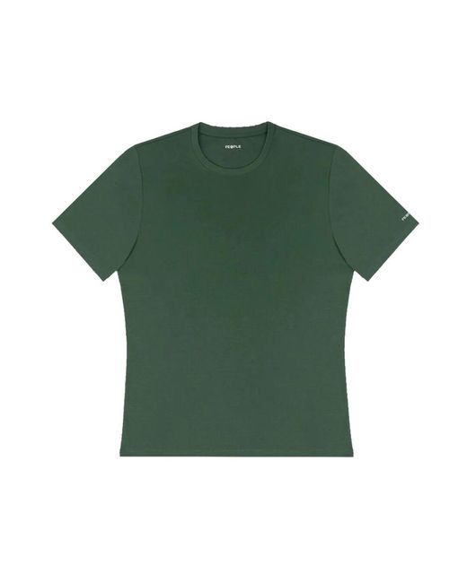 People Of Shibuya Slim Fit Grünes T-Shirt in Green für Herren