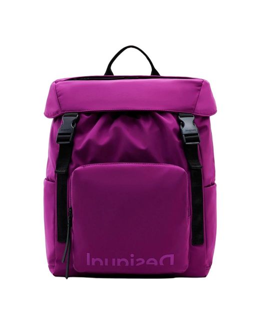 Handbags di Desigual in Purple