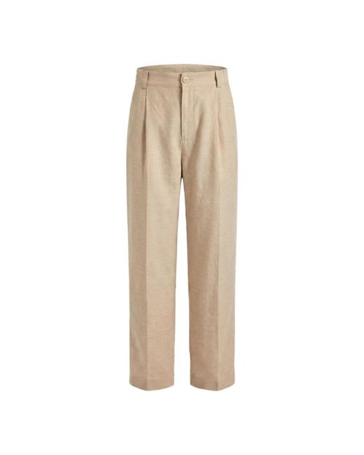 Jacquemus Natural Wide Trousers for men