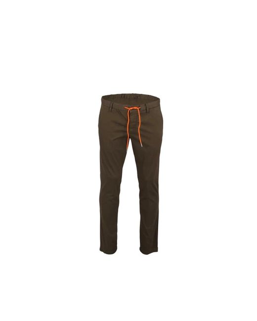 ALBERTO Jump Leichte Baumwoll-Jogger in Green für Herren