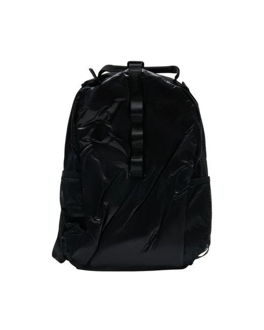 Rains Black Backpacks