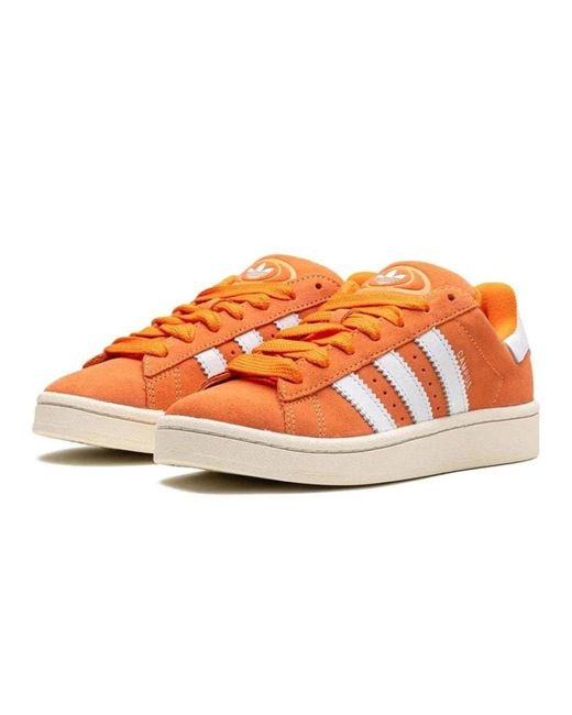 Adidas Orange Sneakers for men