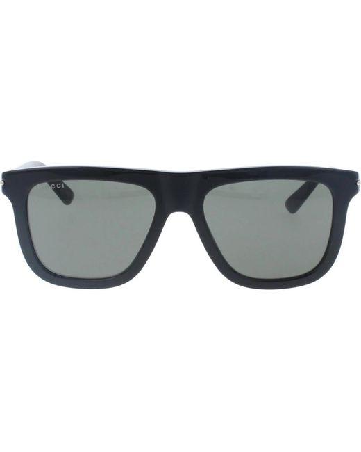 Gucci Klassische schwarze sonnenbrille in Gray für Herren