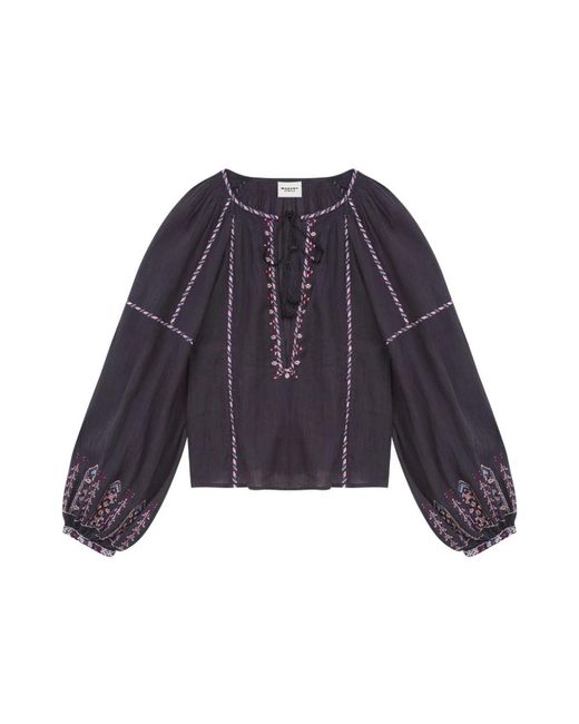 Isabel Marant Purple Blouses