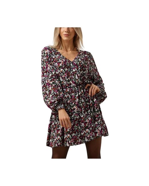 Alix The Label Black Wickelkleid Mit Blumenmuster