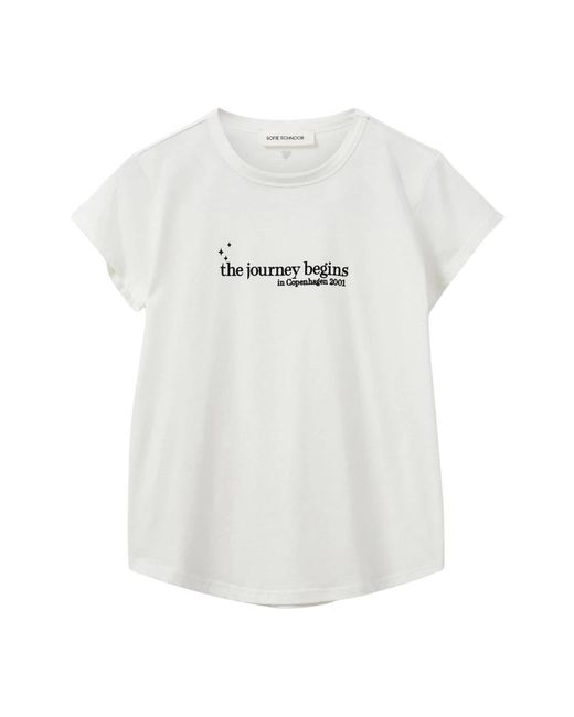 T-Shirts Sofie Schnoor de color White