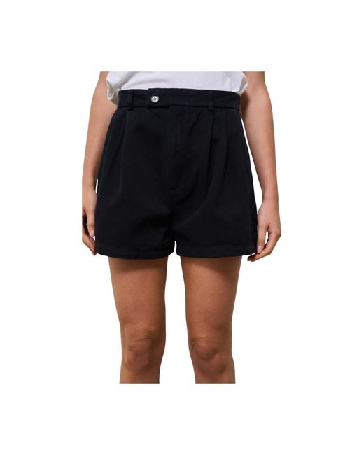 Filippa K Short Shorts in het Black