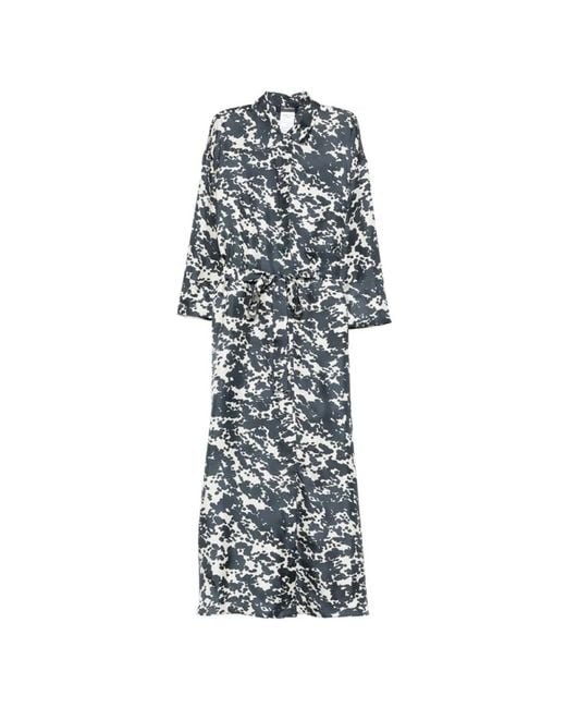 Max Mara Blue Shirt Dresses