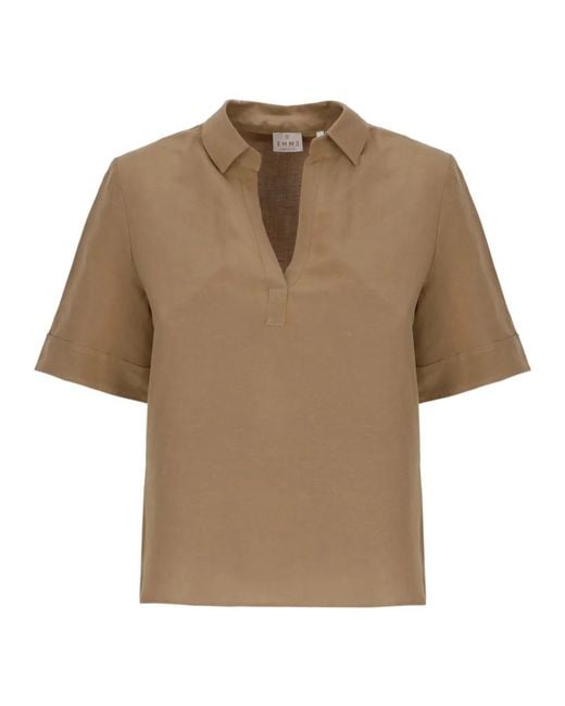 Marella Brown Blouses