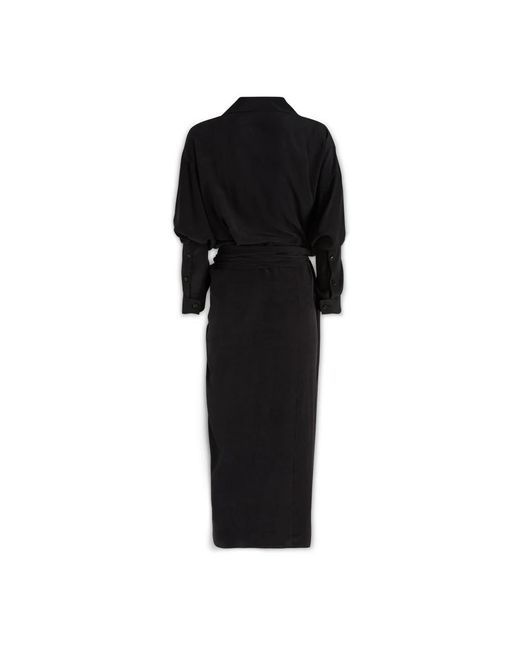 Quira Kleedjes ,Zwart ,Maxi Jurk in het Black