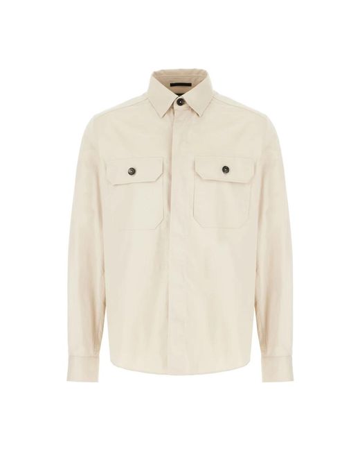 Zegna White Light Jackets for men