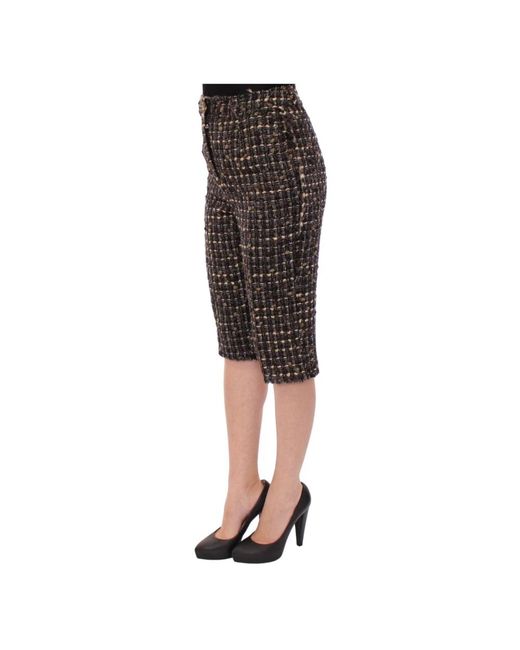 Dolce & Gabbana Black Bermudas
