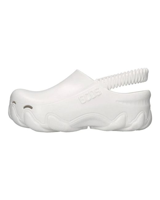 Gcds Rubber Mule in White für Herren